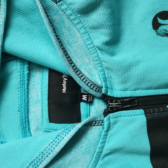 Beautiful Aqua Hurley Jacket! - Picture 2 of 4